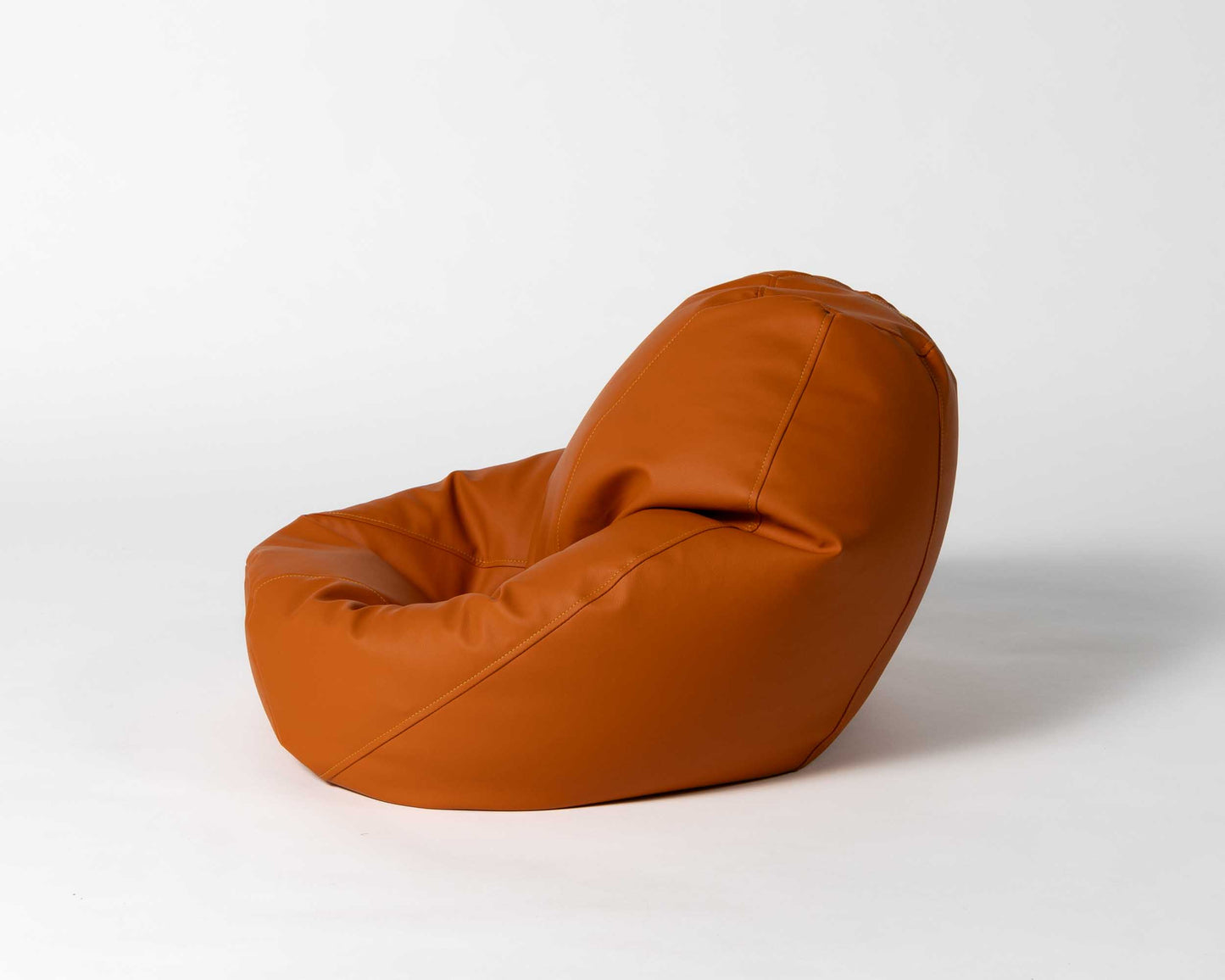 Bean Bag Chair Classic Lounge Small - from Faux Leather fabric