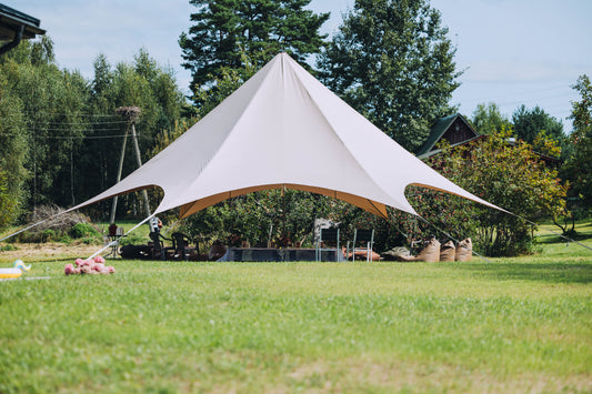 Star Tent 50 m² — Cream